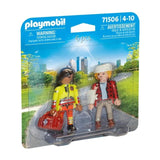 PLAYMOBIL 71506 Medic with Injured Person DuoPack