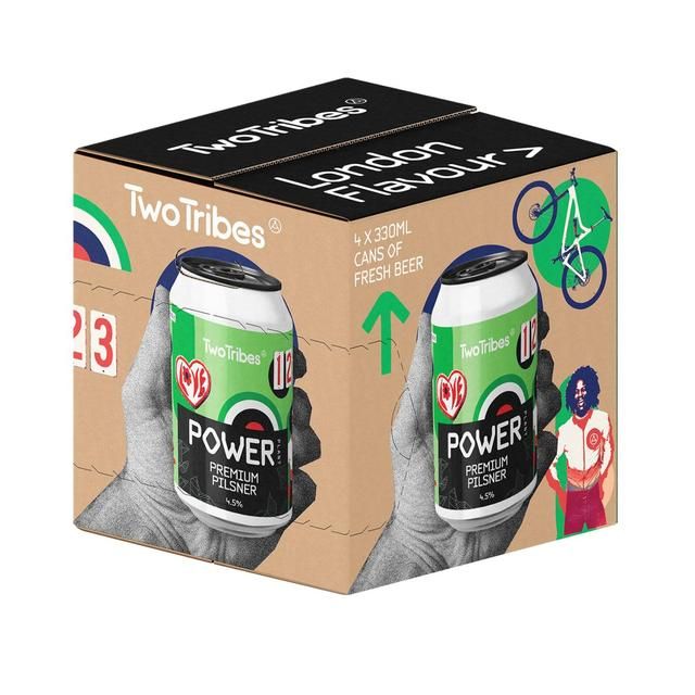 Power Plant Premium Pilsner 4 x 330ml