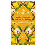 Pukka Tea Organic Lemon Ginger & Manuka Honey Tea Bags 20 per pack