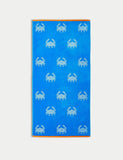 Pure Cotton Crab Beach Towel