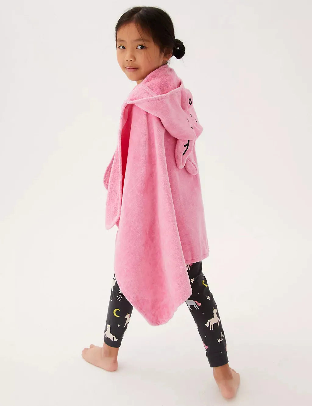 Pure Cotton Percy Pig™ Kids Hooded Towel