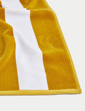 Pure Cotton Striped Sand Resistant Beach Towel