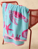 Pure Cotton Turtles Beach Towel