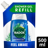 Radox Mineral Therapy Feel Awake Body Wash Refill Pouch 500ml