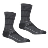 Regatta Womens Samaris 3 Season Boot Socks (3-5) Briar Grey/Light Steel / 0.15EA