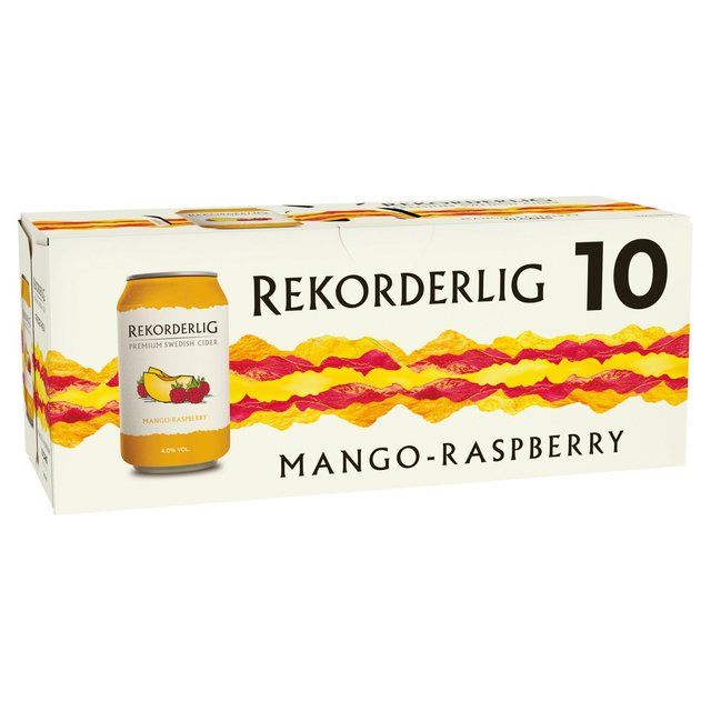 Rekorderlig Mango & Raspberry Cider 10 x 330ml