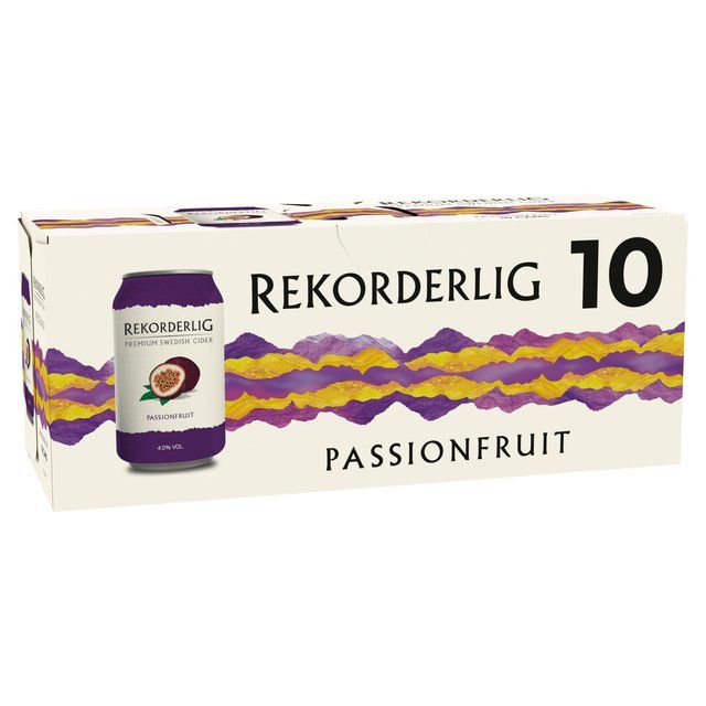 Rekorderlig Passionfruit can 10 x 330ml