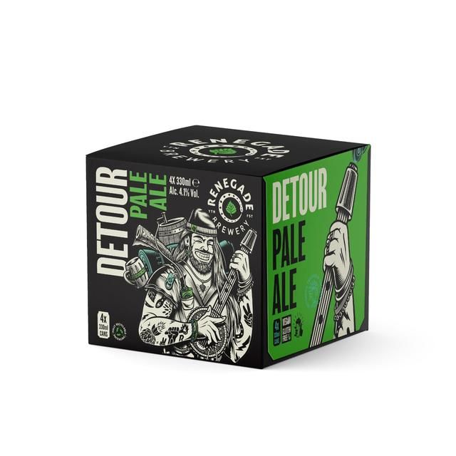 Renegade Detour Pale Ale 4 x 330ml