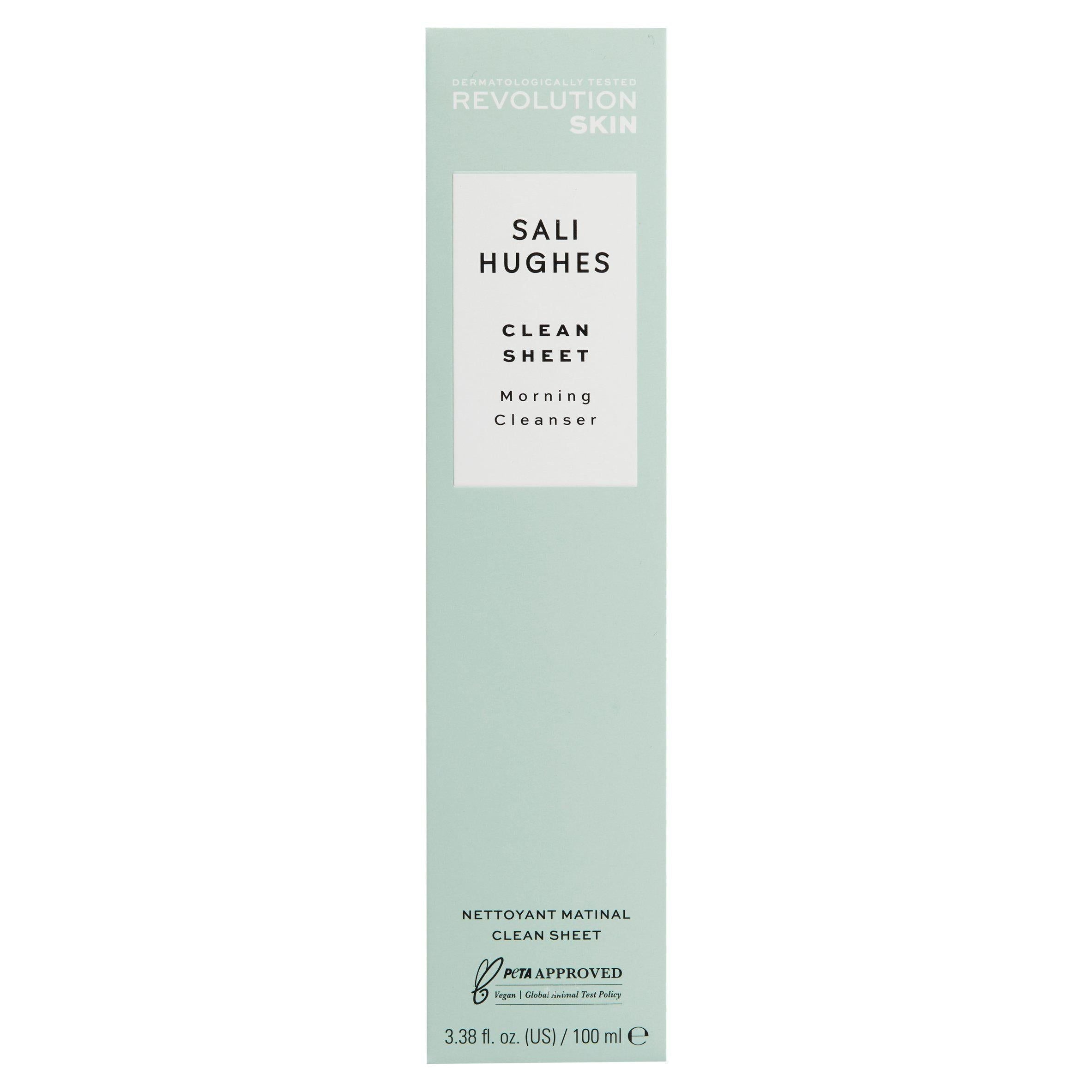 Revolution Skin Sali Hughes Clean Sheet Morning Cleanser 100ml