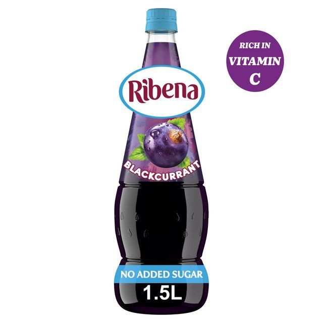 Ribena Light Blackcurrant No Added Sugar Squash 1.5L