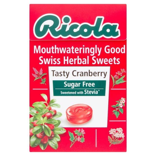 Ricola Cranberry Sugar Free 45g