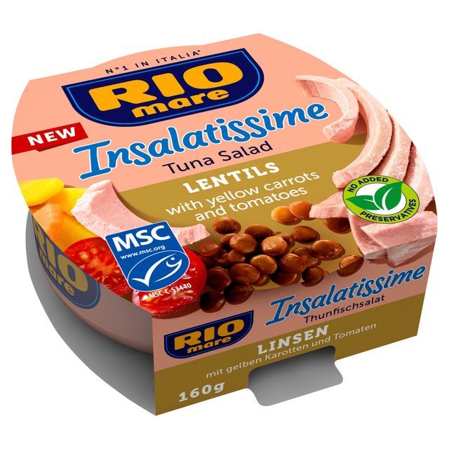 Rio Mare MSC Tuna & Lentil Salad 160g