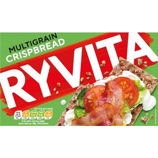 Ryvita Crispbread Multigrain Crackers 250g Default Title