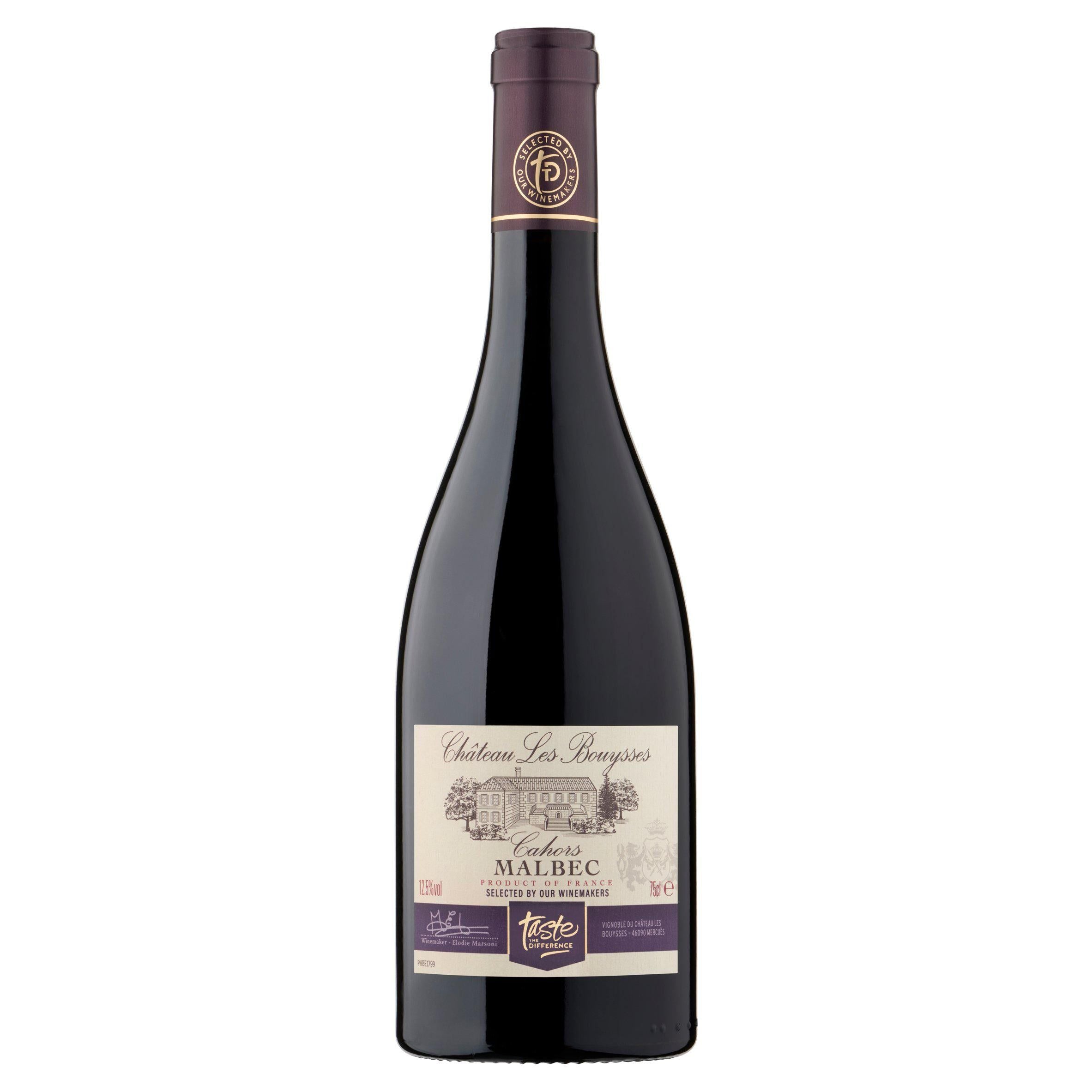 Sainsbury's Chateau Les Bouysses Cahors, Taste the Difference 75cl