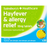 Sainsbury's Hayfever & Allergy Relief x30