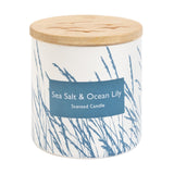 Sainsbury's Home 300g Candle with Lid - Sea Salt & Ocean Lily