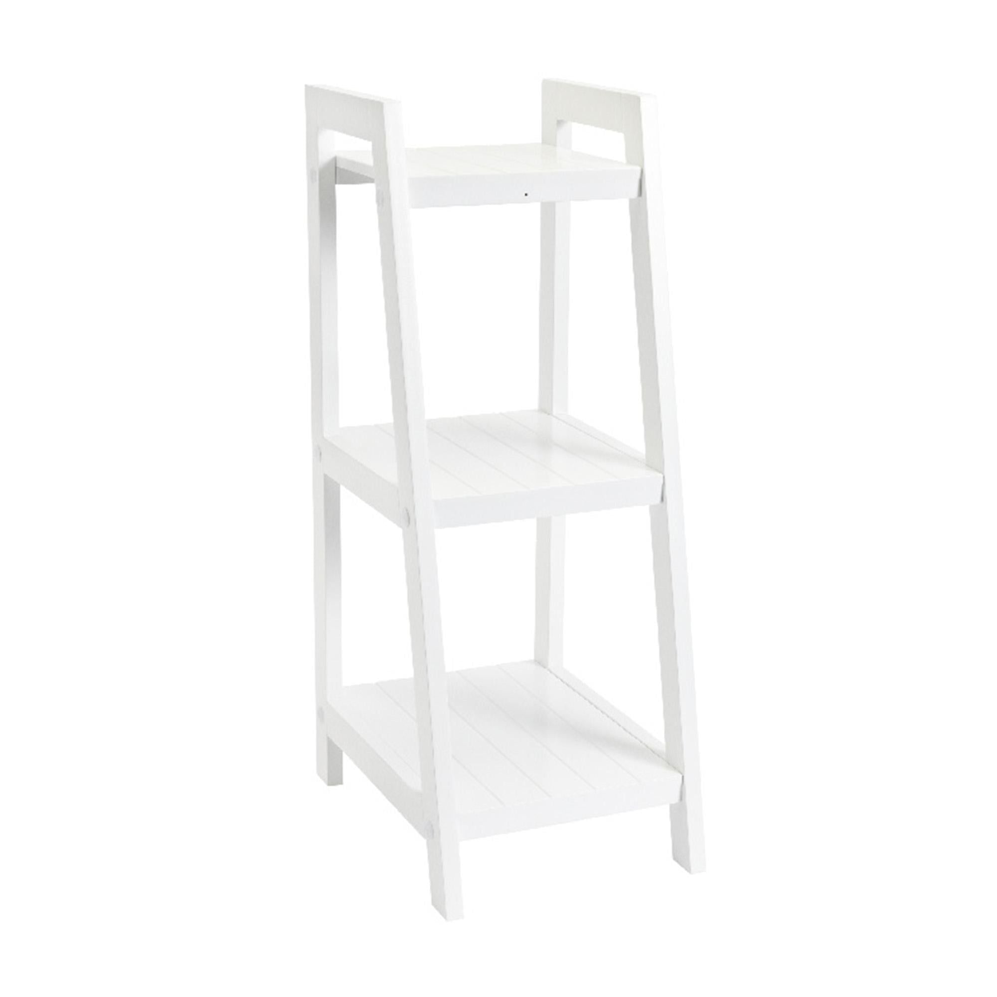 Sainsbury's Home Tongue & Groove 3 Tier Shelves White