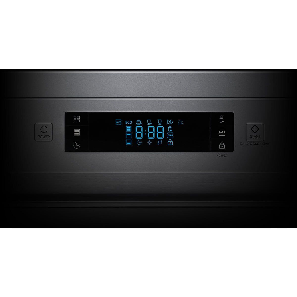 Samsung DW60M6050FS/EU, 14 Place Setting Dishwasher, E Rated in Silver