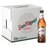 San Miguel Premium Lager Beer Bottles 12 x 330ml