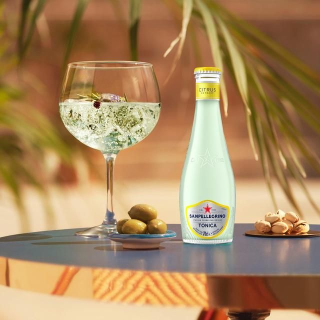 San Pellegrino Citrus Tonic Water Glass 4 x 200ml