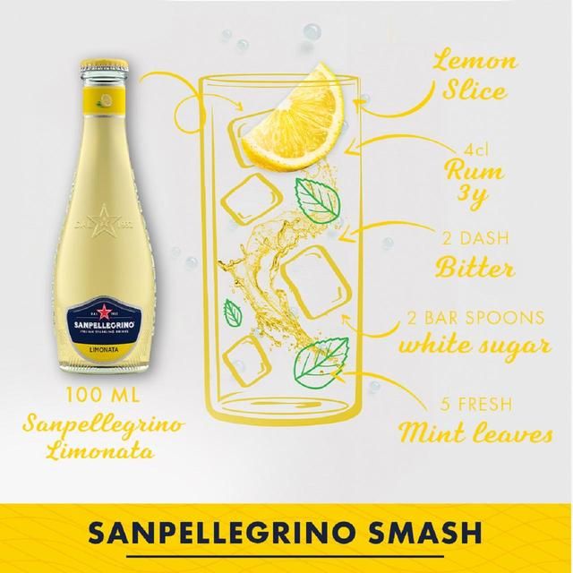 San Pellegrino Classic Taste Lemon Glass 4 x 200ml