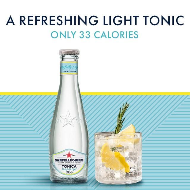 San Pellegrino Light Tonic Water Glass 4 x 200ml