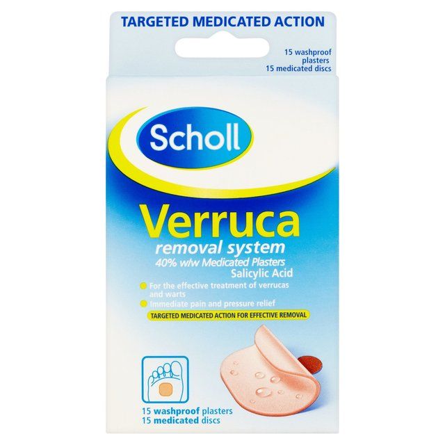Scholl Verucca Plasters 6 per pack