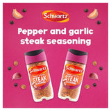 Schwartz Pepper & Garlic Steak Seasoning Jar 46g