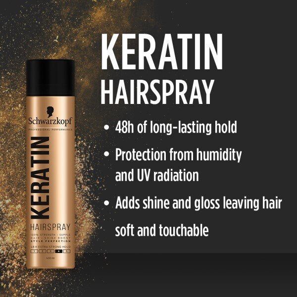 Schwarzkopf Keratin Hairspray 400ml