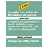 Schweppes Slimline Ginger Ale 1L