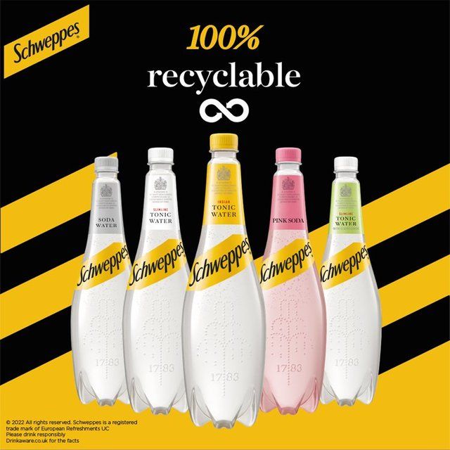 Schweppes Slimline Tonic Water 1L
