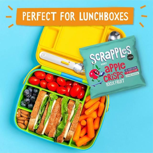 Scrapples Kids Apple Crisps Multi-Box 5 x 12g