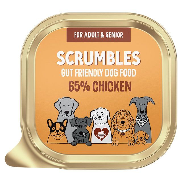 Scrumbles Grain Free Wet Dog Food Chicken 150g