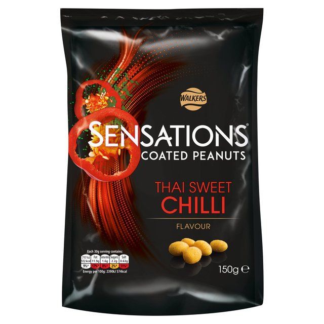 Sensations Thai Sweet Chilli Coated Sharing Peanuts 150g