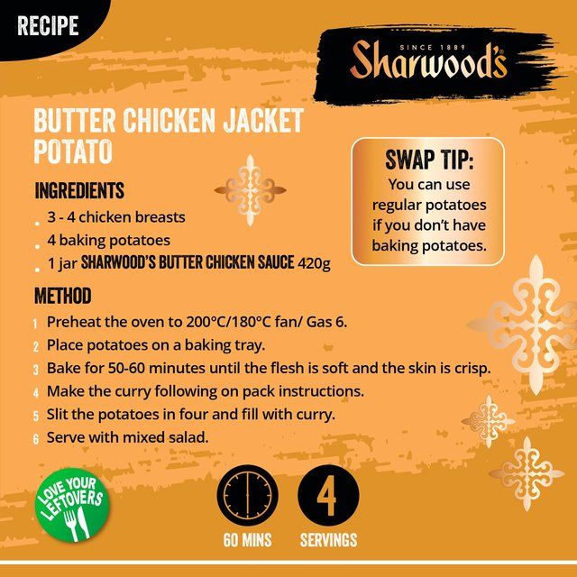 Sharwood's Butter Chicken Sauce 420g