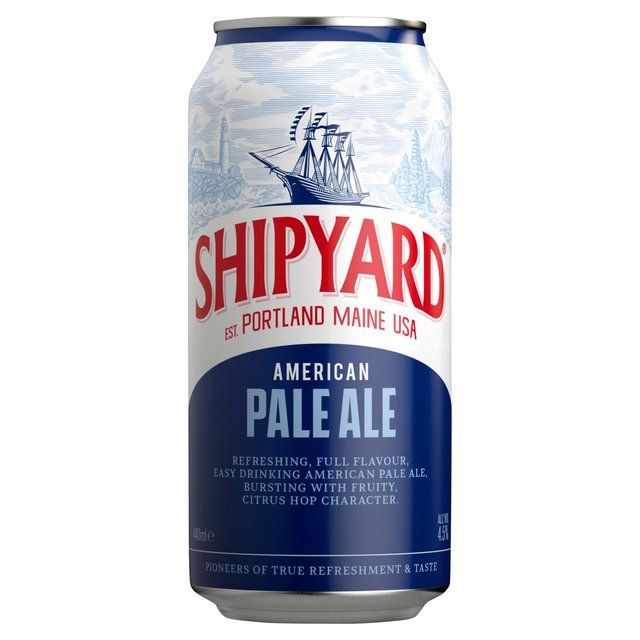 Shipyard American Pale Ale Beer Cans 10 x 440ml