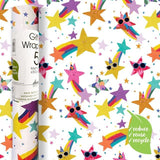 Shooting Stars Gift Wrap Roll 5m