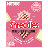 Shreddies Limited Edition Raspberry & White Chocolate Flavour 500g