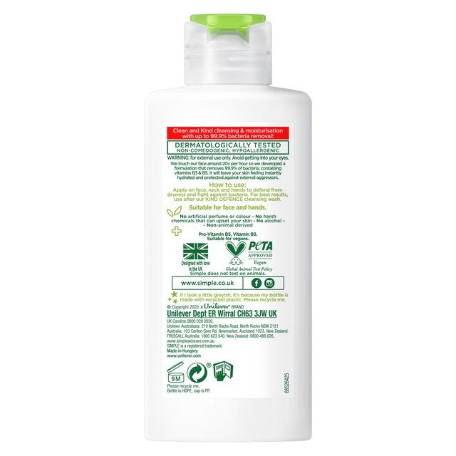 Simple Antibac Moisturiser 125ml