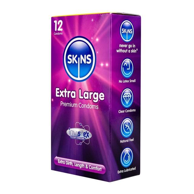 Skins Extra Large Condoms 12 per pack