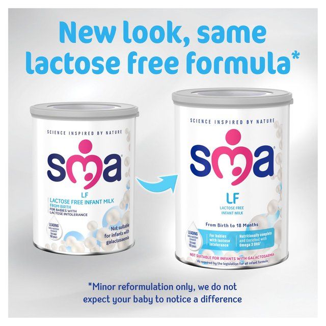 SMA Lactose Free Formula Powder From Birth 400g
