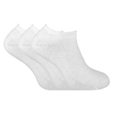 Sock Snob 3 Pk Mens Low Cut Thermal Trainer Socks 6-11 UK Cream / 3EA