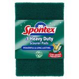Spontex Heavy Duty Scourer Pads 3 per pack