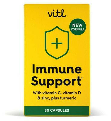 Vitl Immune Support Capsules 30s General Health & Remedies Boots