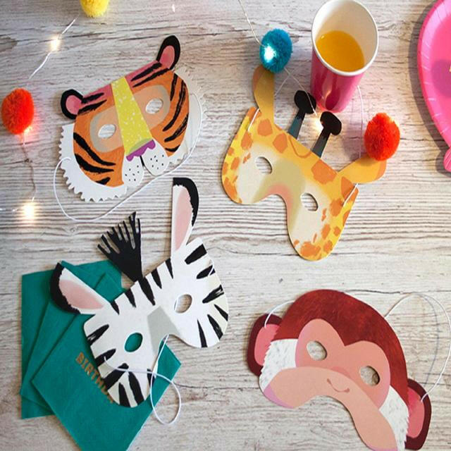 Talking Tables Animal Paper Masks Miscellaneous M&S