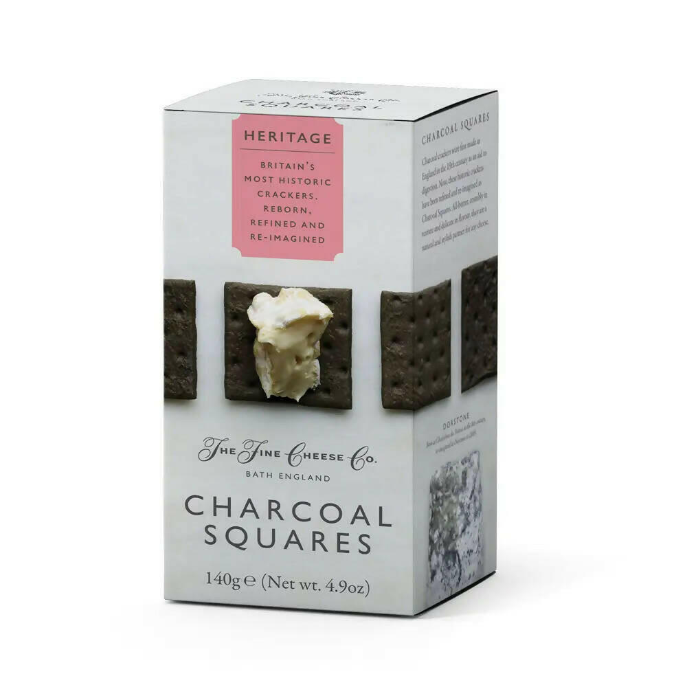 The Fine Cheese Co. The Heritage Range Charcoal Squares GOODS McGrocer Direct