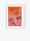 EAST END PRINTS Keren Parmley 'Blossom Love' Gerahmter Druck