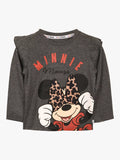 Brand Thread Kinder-Top mit Disney Minnie Maus, Grau