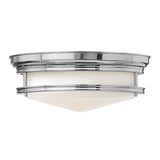 Hinkley Hadley 3 Light Flush Ceiling Light in 3 Finishes - McGrocer