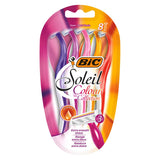 BIC Soleil Farbkollektion Einweg-Damenrasierer 8er-Pack